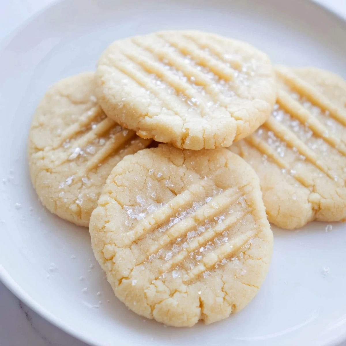 Keto Butter Cookies arranged on a cooling rack, showcasing their melt-in-your-mouth texture and rich buttery aroma for a low-carb dessert.