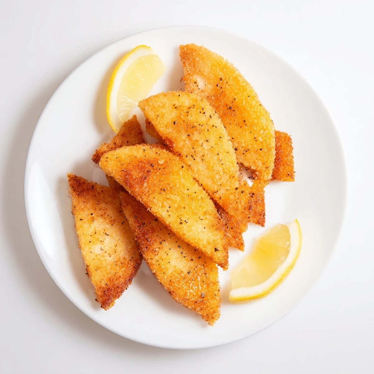 Crispy Greek fried cheese with melty center on white plate Mediterranean appetizer