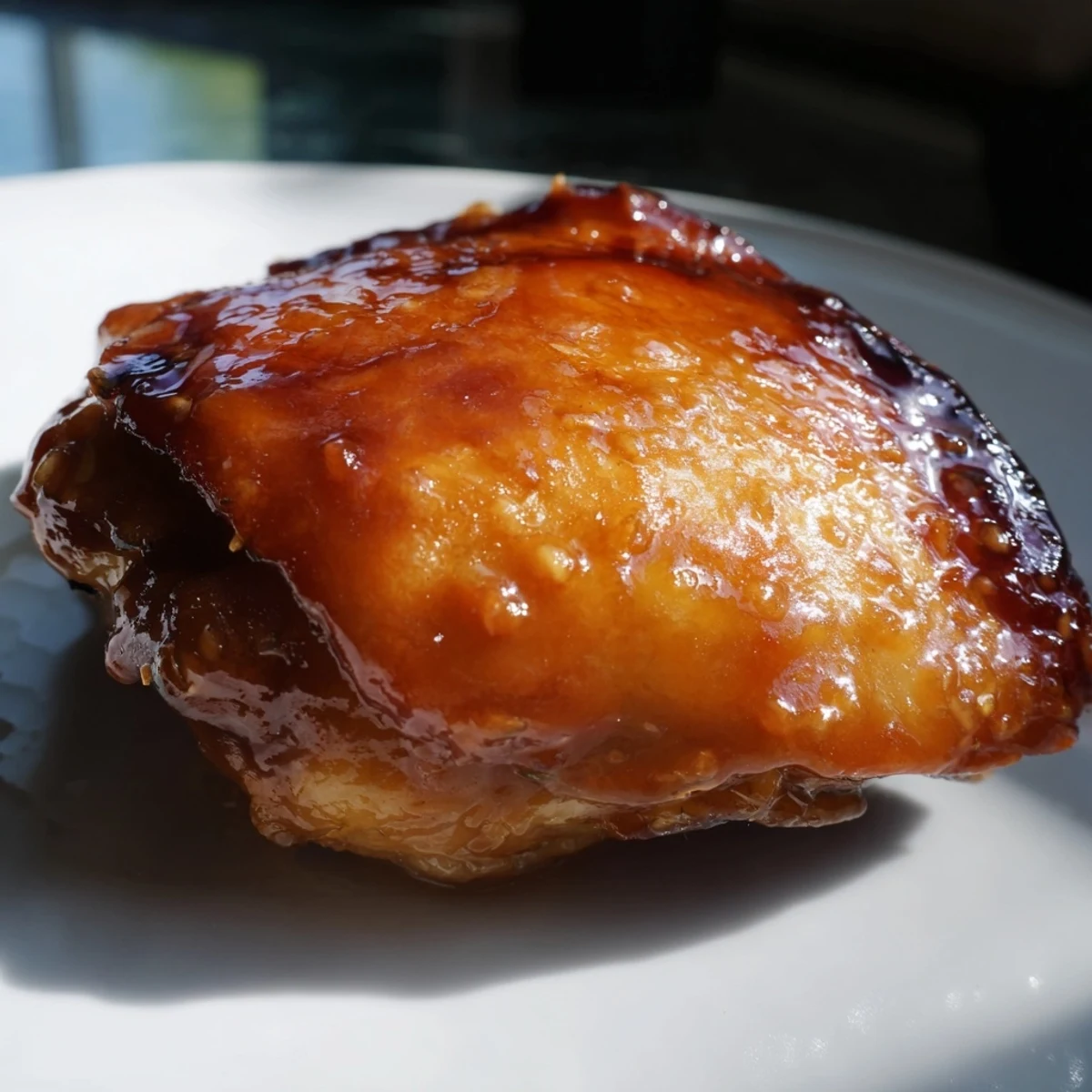 Savory glazed chicken served over fragrant herb rice alongside golden crispy potato wedges