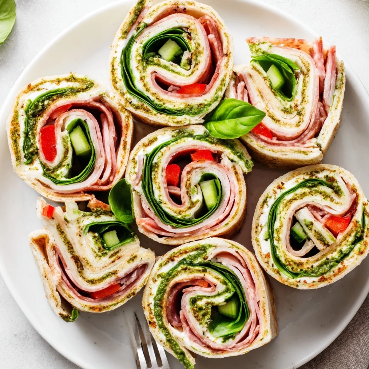 Italian Pinwheel Sandwiches