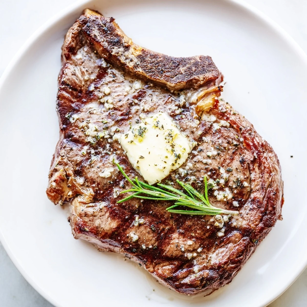 Tender how to grill steak recipe sizzling over high heat with melted butter topping